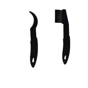 Cepillo de limpieza de placa de presión de volante de bicicleta, cepillo de limpieza de cadena de bicicleta de nailon de alta resistencia - Product Image 2