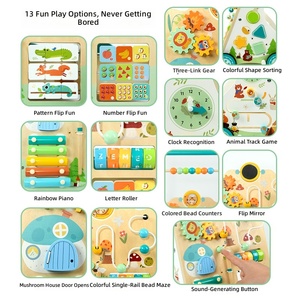 Il Nuovo Carrello Multifunzione per Bambini, Giocattolo Educativo Montessori in Legno per Imparare a Camminare, per Bambini e Bambine - Product Image 3