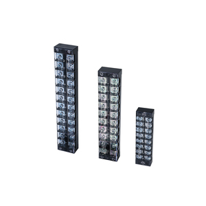 เทอร์มินัลบล็อกแบบคงที่ 1503 สำหรับกล่องจ่ายไฟ วัสดุ ABS 12 ตำแหน่ง - Product Image 1