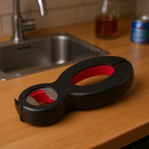 Ouvre-bouteille et ouvre-boîte multi-usages Westmark en acier inoxydable, outil de cuisine facile à utiliser - Product Image 3