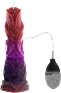 Vente Chaude Godemiché en Silicone avec Fonction de Pulvérisation et Ventouse Puissante, pour Massage de la Prostate Masculine et Plug Anal en Silicone Caoutchouc - Product Image 3