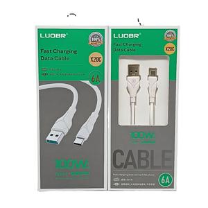 Cable de Carga Rápida para Teléfono JYD <span class=keywords><strong>X20A</strong></span> de 100 W, Cable de Datos de Carga Rápida V8 TIPO-C de 100 W para Iphone, Huawei, VIVO, OPPO, Xiaomi - Product Image 1
