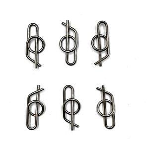 Nouvelle pince de retenue de course en acier inoxydable argenté 1/2'' de remplacement pour Foracing Jacobs Ladder Rue <span class=keywords><strong>Sprint</strong></span> Car - Product Image 4