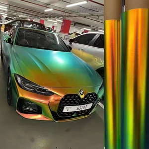 Film Pembungkus Mobil Holografik Elektroplating Pelangi <span class=keywords><strong>Chrome</strong></span> Biru/Hijau/Emas Neo <span class=keywords><strong>Mirror</strong></span> <span class=keywords><strong>Chrome</strong></span> <span class=keywords><strong>Vinyl</strong></span> <span class=keywords><strong>Wrap</strong></span> - Product Image 3