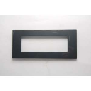 Cubierta Rectangular para 6 Módulos HW4806HS Axolute Air, Color Antracita, Metal BTICINO, Hecho en Italia - Product Image 1