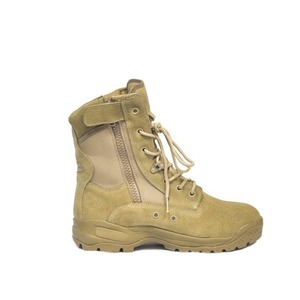 Bottes tactiques DF25 0625 personnalisées pour hommes, robustes, en daim, imperméables, pour le camping, toutes saisons, style camouflage, haute tige. - Product Image 5