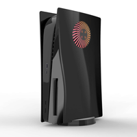 Coque de remplacement avec éclairage d'ambiance RGB pour la console de jeu PS5