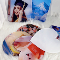 8 "x 12" 5mm plat acrylique impression par transfert de chaleur brillant blanc Photo impression Beautylic Sublimation feuille acrylique