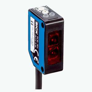 Capteur photoélectrique miniature laser SI-CK WT100L-F2241 W100, portée 0-400 mm, rouge classe 1 650 nm, PNP Lumière/Intempéries, 0,25 ms - Product Image 2