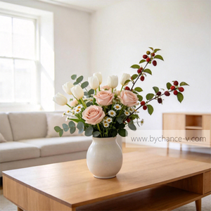 Branche <span class=keywords><strong>de</strong></span> mûrier artificielle pour <span class=keywords><strong>la</strong></span> décoration intérieure, idéale pour un vase <span class=keywords><strong>de</strong></span> sol moderne et minimaliste dans le salon, ou comme centre <span class=keywords><strong>de</strong></span> table pour une composition florale dans <span class=keywords><strong>la</strong></span> salle à manger. - Product Image 3