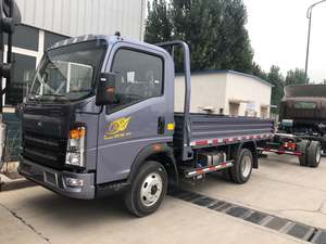 Truk Ringan Sinotruck Howo 4*2 6 Roda Tenaga Diesel 140Hp Kualitas Tinggi 10 Ton Truk Kargo Sisi Terbuka untuk Dijual - Product Image 4