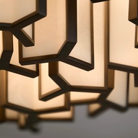 Lampe suspendue en marbre minimaliste moderne, lustre rond en albâtre