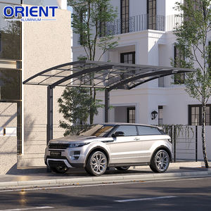 <span class=keywords><strong>Tettoia</strong></span> Premium in Alluminio con Pali, Design Facile da Montare per Copertura Parcheggio Laterale <span class=keywords><strong>Casa</strong></span> - Product Image 1