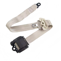 Ceinture de sécurité à trois points durable Ceinture de sécurité automobile avec verrou multicolore et solide pour pièces universelles
