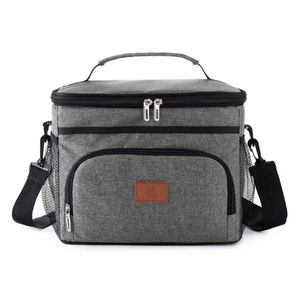 Custom Outdoor Reusable Thermal Insulated Picnic <b>Bag</b> Cooler <b>Bag</b> <b>Lunch</b> <b>Bag</b> <b>with</b> <b>Shoulder</b> <b>Strap</b> for Camping Sports Travel - Product Image 1