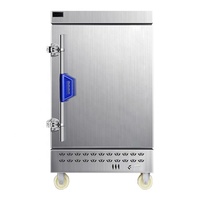 Machine à Cuire le Riz à la Vapeur, Armoire de Cuisson à Vapeur, 24 Plateaux, Commerciale, Industrielle