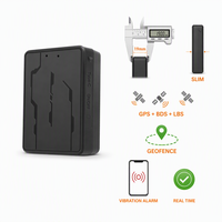 Localizador GPS Inalámbrico Delgado de 19 mm para Automóvil, 4G LTE, Triple Posicionamiento, Geocerca, Alarma de Vibración, Rastreo en Tiempo Real