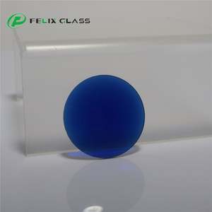 Panel Táctil de Vidrio Borosilicato Azul con Diseño Industrial Moderno y Costero Francés para Cubiertas de Luces de Hogar Inteligente - Product Image 6