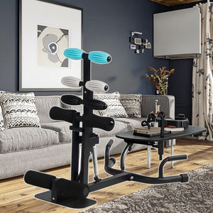 Тренажер для приседаний и тренировки ног и бедер со стойкой для приседаний, складная металлическая конструкция для использования в помещении, функции безопасности, тренировка отжиманий - Product Image 6