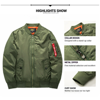 Blouson Bomber Unisexe Léger Coupe-Vent en Nylon avec Doublure en Polyester pour Automne Hiver – Vente en Gros, Faible MOQ, Direct Usine