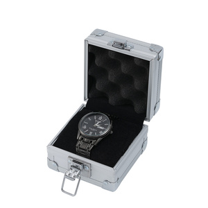 Thời Trang Cổ Điển Duy Nhất Hộp Đồng Hồ Mini Nhôm Và Gỗ Trường Hợp Với Mở Đóng Cửa Cho Phụ Nữ - Product Image 6