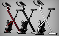 Venta superior ejercicio físico en interiores X equipo de bicicleta pérdida de peso entrenamiento plegable bicicleta giratoria para ejercicio