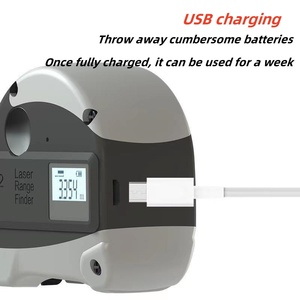 2 IN 1 multifunzione 5M metro a nastro IN acciaio 30M telemetri laser nastro misuratore digitale metro a nastro laser - Product Image 5