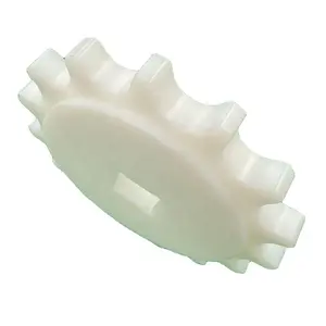 Engineering plastic wear-resistant nylon UPE PPS PVDF PEEK parts processing popular plastic product Sprocket guide rail gear ra