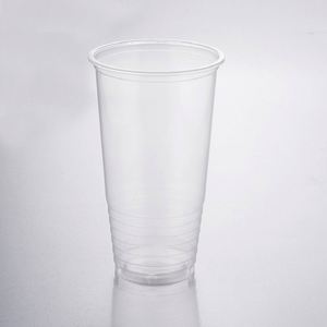 Gobelets réutilisables en plastique PP à paroi simple, résistants aux micro-ondes, extra épais, pour boissons gazeuses, conteneur alimentaire transparent pour traiteur - Product Image 1