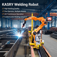 Robot de soudage KASRY avec système de positionnement par vision et de balayage pour la production automatisée de soudage de poutres en H et de poutres en boîte pour structures en acier