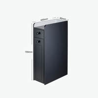 Meuble-lavabo modulaire carré étroit en MDF, moderne et peu encombrant, pour cuisine de ferme, appartement et villa
