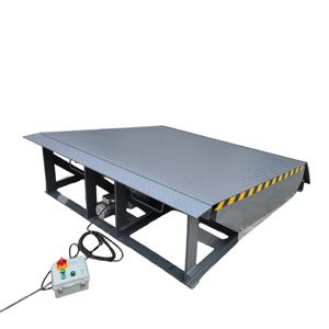 Harga pabrik 6 ~ 15 Ton kontainer Forklift peralatan dok pemuatan hidrolik pengangkat Dock Leveler - Product Image 1