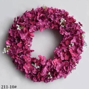 Vòng Hoa Giả Giá Bán Sỉ Vòng Hoa Giả Hoa Cẩm Tú Cầu Mùa Xuân Cho Đám Tang - Product Image 6