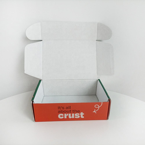 Caja <span class=keywords><strong>de</strong></span> Pizza Verde con Elegante Eslogan en el Borde y Gráficos <span class=keywords><strong>de</strong></span> Flechas Divertidas para Empaque <span class=keywords><strong>de</strong></span> Pan Artesanal y Pasteles Gourmet - Product Image 5