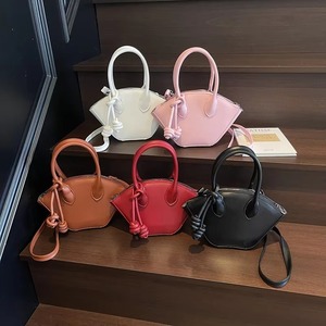 Fashion Women's Simple Retro Commuting <b>Medium</b> PU Zipper Closure Summer New Exquisite Crossbody Vegetable Basket Bucket Bag - Product Image 5