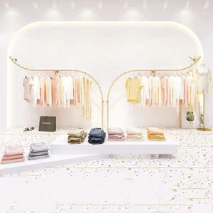 Perchero de Pared de Hierro Moderno y Ecológico Shunying, Exhibidor de Ropa para Tienda, Barra para Colgar Ropa, Estante de <span class=keywords><strong>3</strong></span>.5m, Color Personalizado - Product Image 4