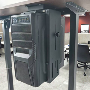 Có thể điều chỉnh chiều cao kim loại hiện đại CPU chủ đứng sắt phụ kiện bàn cho máy tính hỗ trợ khách sạn thương mại sử dụng nội thất văn phòng - Product Image 1