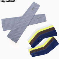 Manchons de bras aérodynamiques Ykywbike pour le cyclisme, protection solaire, respirants, anti-UV, couvre-bras pour le vélo, les sports de plein air