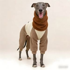 Ropa para Perros al por Mayor, Mono de Poliéster Suave, Cuello Alto, Corte Ajustado, Ropa de Invierno para Perros Grandes - Product Image 6