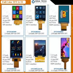 Rina TECH startek 3.5นิ้ว4.3นิ้ว5นิ้ว7นิ้ว10.1นิ้ว TFT โมดูล LCD แบบสัมผัสหน้าจอ TFT LCD - Product Image 3