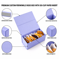 Boîte d'emballage en papier kraft personnalisée par le fabricant, de qualité alimentaire, pour gâteaux, biscuits, beignets, macarons, bonbons, gelées, pâtisseries