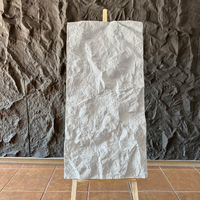 Revêtement mural en pierre artificielle 3D en polyuréthane imperméable et ignifuge de style moderne, directement de l'usine, pour appartement