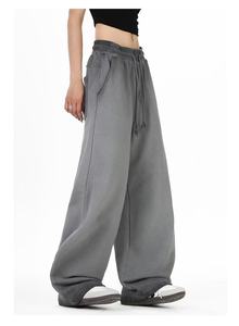 Весенние, оптовые продажи, новые стильные спортивные штаны с камнями, приталенные спортивные брюки с боковыми карманами - Product Image 3