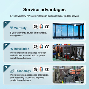 <span class=keywords><strong>Porte</strong></span> <span class=keywords><strong>coulissante</strong></span> en alliage d'aluminium <span class=keywords><strong>avec</strong></span> double vitrage trempé et design à persiennes, coupe-vent, <span class=keywords><strong>sur</strong></span> <span class=keywords><strong>mesure</strong></span> - Product Image 6