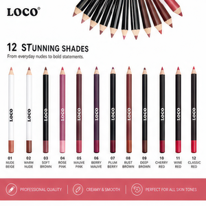 Crayon à lèvres nude mat naturel, longue tenue, anti-transfert, marque privée pour maquillage de fête - Product Image 3