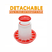 Seau d'alimentation automatique pour poulets avec couvercle pour canards et oies Strosen État neuf