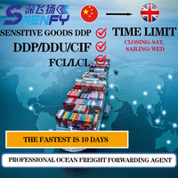 Agent maritime, transitaire, services logistiques, expédition DDP de Chine vers l'UE/USA/Royaume-Uni