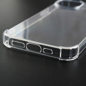 Funda de teléfono de TPU transparente al por mayor para <span class=keywords><strong>iPhone</strong></span> 16 Pro Max 15 14 Plus 13 17 Air 16E 6 6S 7 8 SE2 2020 SE3 2022 Plus XR XS - Product Image 4