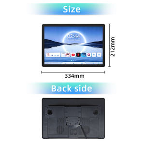 Écran de divertissement pour sièges arrière 13,5 pouces <span class=keywords><strong>4K</strong></span>, écran de voiture, téléviseur tactile, Wifi, USB, FM, éclairage ambiant, moniteur d'appuie-tête de voiture Android - Product Image 6