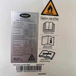 Aire Acondicionado Split de 2 HP y 18000 BTU, Montado en Pared, Gas R410a, Ahorro de Energía, Frecuencia Variable, para Hotel, Precio de Fábrica - Product Image 4